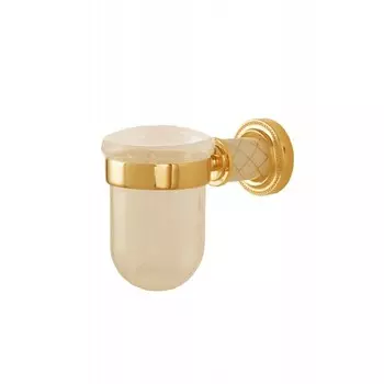 Стакан для зубных щеток Boheme Murano 10904 золото
