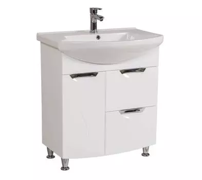 Тумба Aquarodos Глория 75 с корзиной