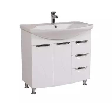 Тумба Aquarodos Глория 90 с корзиной