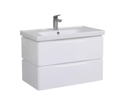 Тумба Aquarodos Венеция 80 Белая консольная