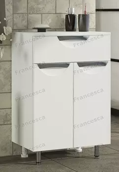 Тумба напольная Francesca Доминго 60 белый