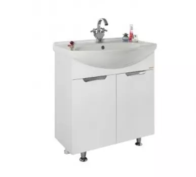 Тумба с раковиной 65 2 двери 1.16, белый