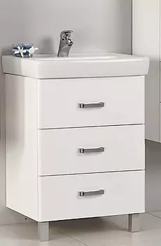 Тумба с раковиной Акватон Америна 70 М белая