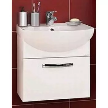 Тумба с раковиной Акватон Ария 50 белая