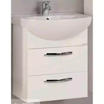 Тумба с раковиной Акватон Ария 50 М белая