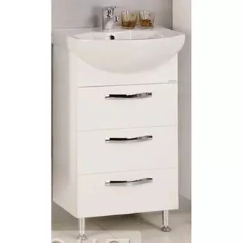 Тумба с раковиной Акватон Ария 50 Н белая