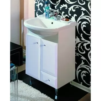 Тумба с раковиной Акватон Джимми 57 с ящиком