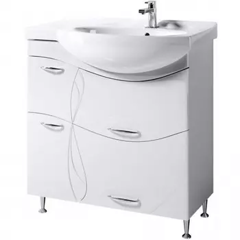 Тумба с раковиной Alavann Мишель 82 чаша справа