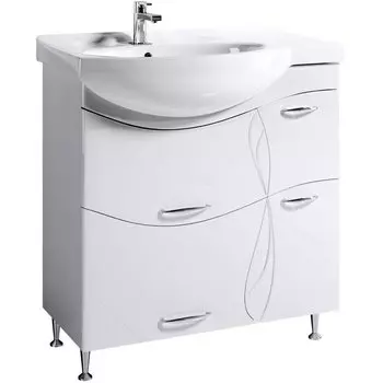 Тумба с раковиной Alavann Мишель 82 чаша слева