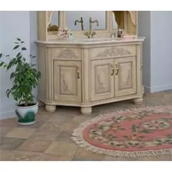 Тумба с раковиной Аллигатор Классик 140A, бежевый