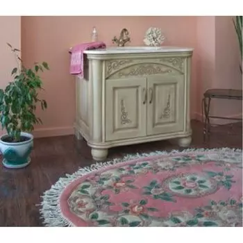 Тумба с раковиной Аллигатор Классик 90B, бежевый