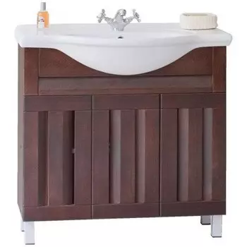 Тумба с раковиной Аллигатор Марко 2 85, венге