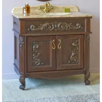 Тумба с раковиной Аллигатор Вито 90N (D)