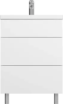 Тумба с раковиной Am.Pm Gem 75 напольная с 2 ящиками, белый
