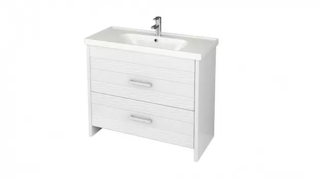 Тумба с раковиной Aquarodos Лотос 100