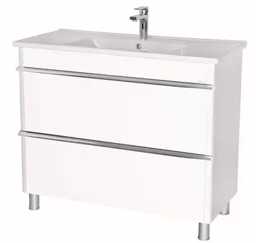 Тумба с раковиной Aquarodos Париж 100 Белая