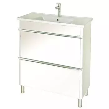 Тумба с раковиной Aquarodos Париж 75 Белая