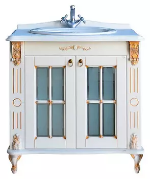 Тумба с раковиной Атолл Александрия 85 K дорато