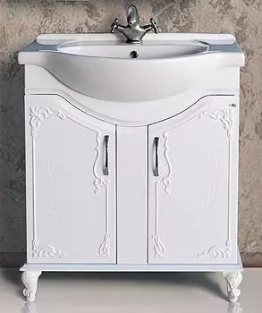 Тумба с раковиной Атолл Барселона 275 белая