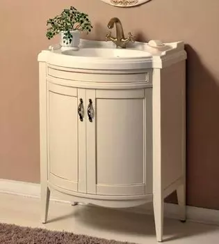 Тумба с раковиной Атолл Неаполь dorato