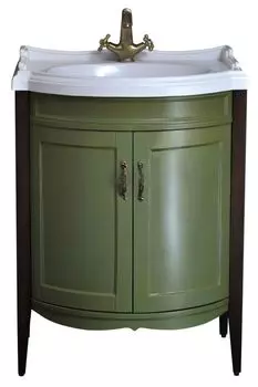 Тумба с раковиной Атолл Неаполь verde