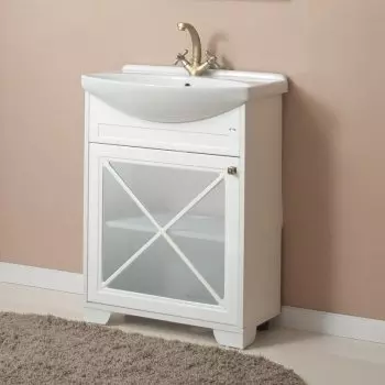 Тумба с раковиной Атолл Палермо 265 витрина