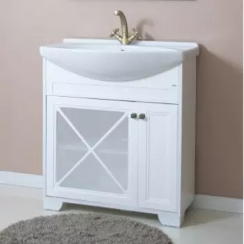 Тумба с раковиной Атолл Палермо 275 витрина