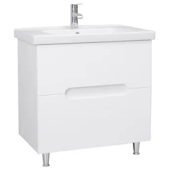 Тумба с раковиной Bellezza Андрэа 80 белая