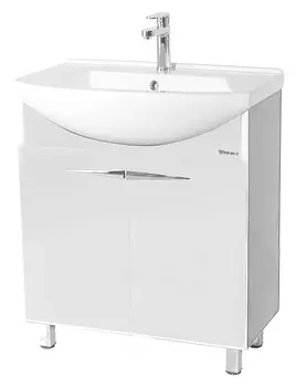 Тумба с раковиной Bellezza Глория Гласс 65