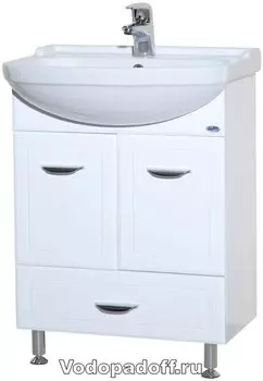 Тумба с раковиной Bellezza Классик 55 с нижним ящиком