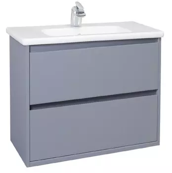 Тумба с раковиной Bellezza Лоренцо 60 серебро