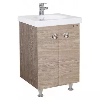 Тумба с раковиной Bellezza Неаполь 50 напольная, дуб