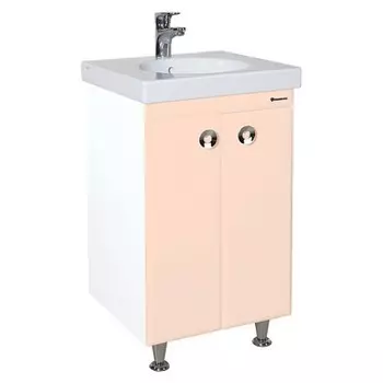 Тумба с раковиной Bellezza Неаполь 50 напольная, бежевый