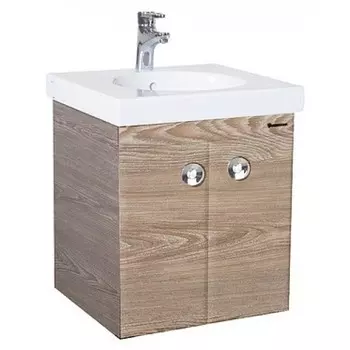 Тумба с раковиной Bellezza Неаполь 50 подвесная, дуб