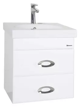 Тумба с раковиной Bellezza Неаполь 70 подвесная 2 ящика