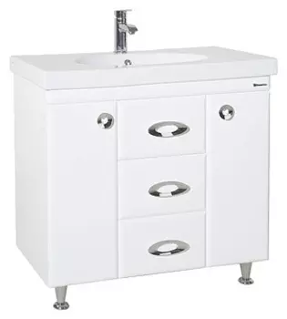 Тумба с раковиной Bellezza Неаполь 90 напольная, белый