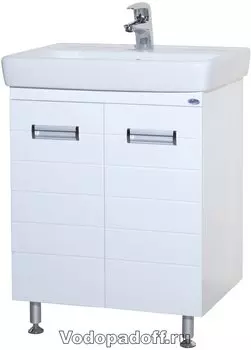 Тумба с раковиной Bellezza Сиена 60 прямая