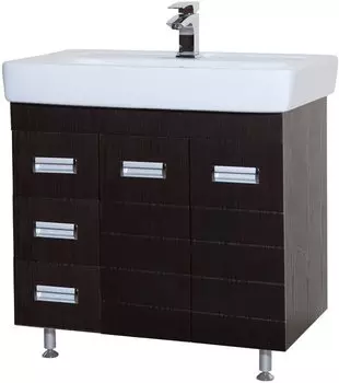 Тумба с раковиной Bellezza Сиена 80 венге