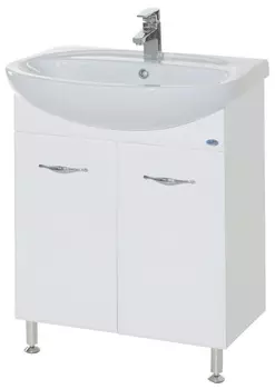 Тумба с раковиной Bellezza Стелла 65 прямая