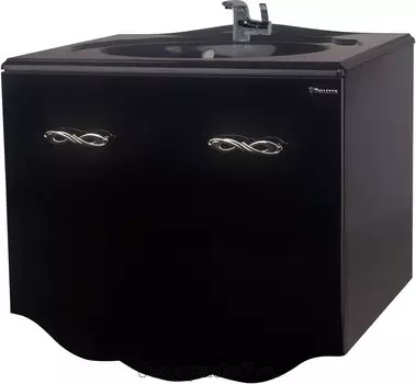 Тумба с раковиной Bellezza Версаль 100, черный