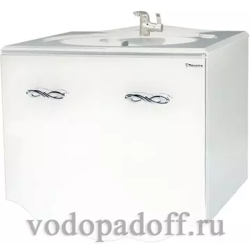 Тумба с раковиной Bellezza Версаль 80, белый