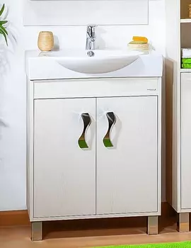 Тумба с раковиной Бриклаер Аргентина 65 светлая лиственница