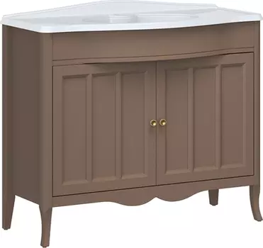 Тумба с раковиной Caprigo Marsel 100 шоколад