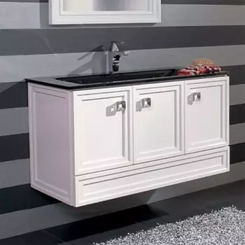 Тумба с раковиной Cezares Trend 101 bianco frassinato