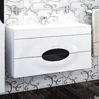 Тумба с раковиной De Aqua Виктория 90