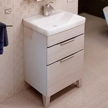 Тумба с раковиной EcoGreen Рондо 60, дуб