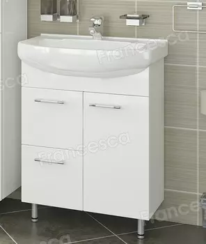 Тумба с раковиной Francesca Eco Plus 65