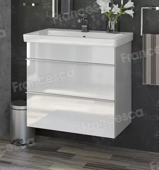 Тумба с раковиной Francesca Форест 70 подвесная