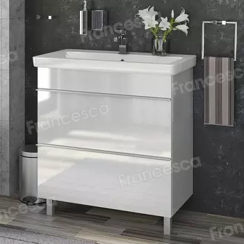 Тумба с раковиной Francesca Форест 80 напольная