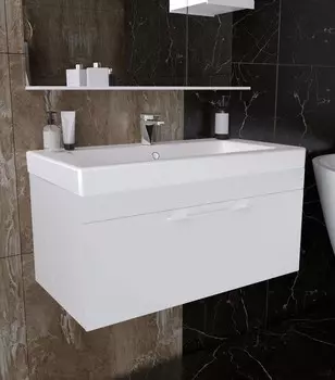 Тумба с раковиной Francesca Одри 80 подвесная